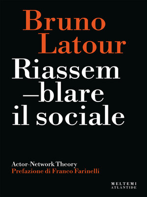 cover image of Riassemblare il sociale